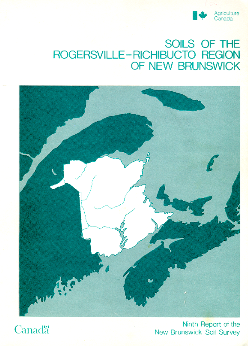 Soils of the Rogersville-Richibucto Region of New Brunswick