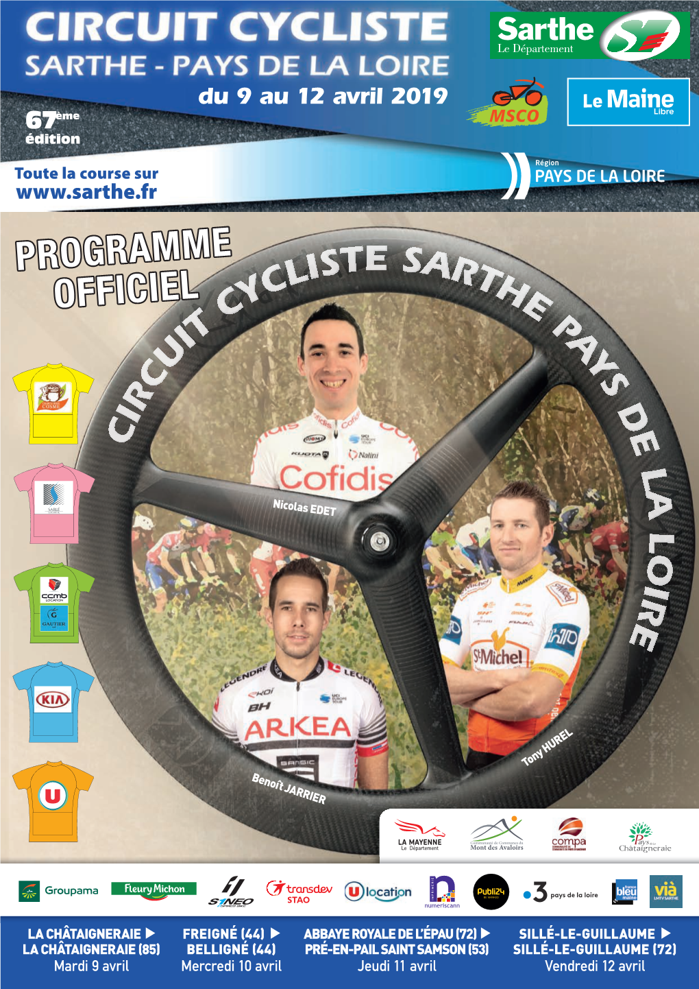 Circuit Cycliste Sarthe - Pays De La Loire