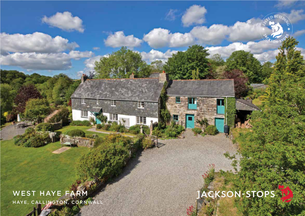 West Haye Farm Haye, Callington, Cornwall