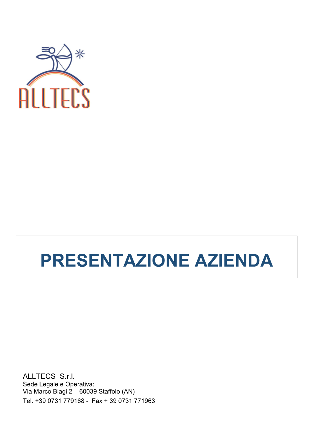 Presentazione Azienda