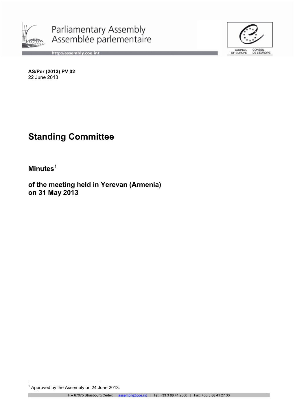 Standing Committee