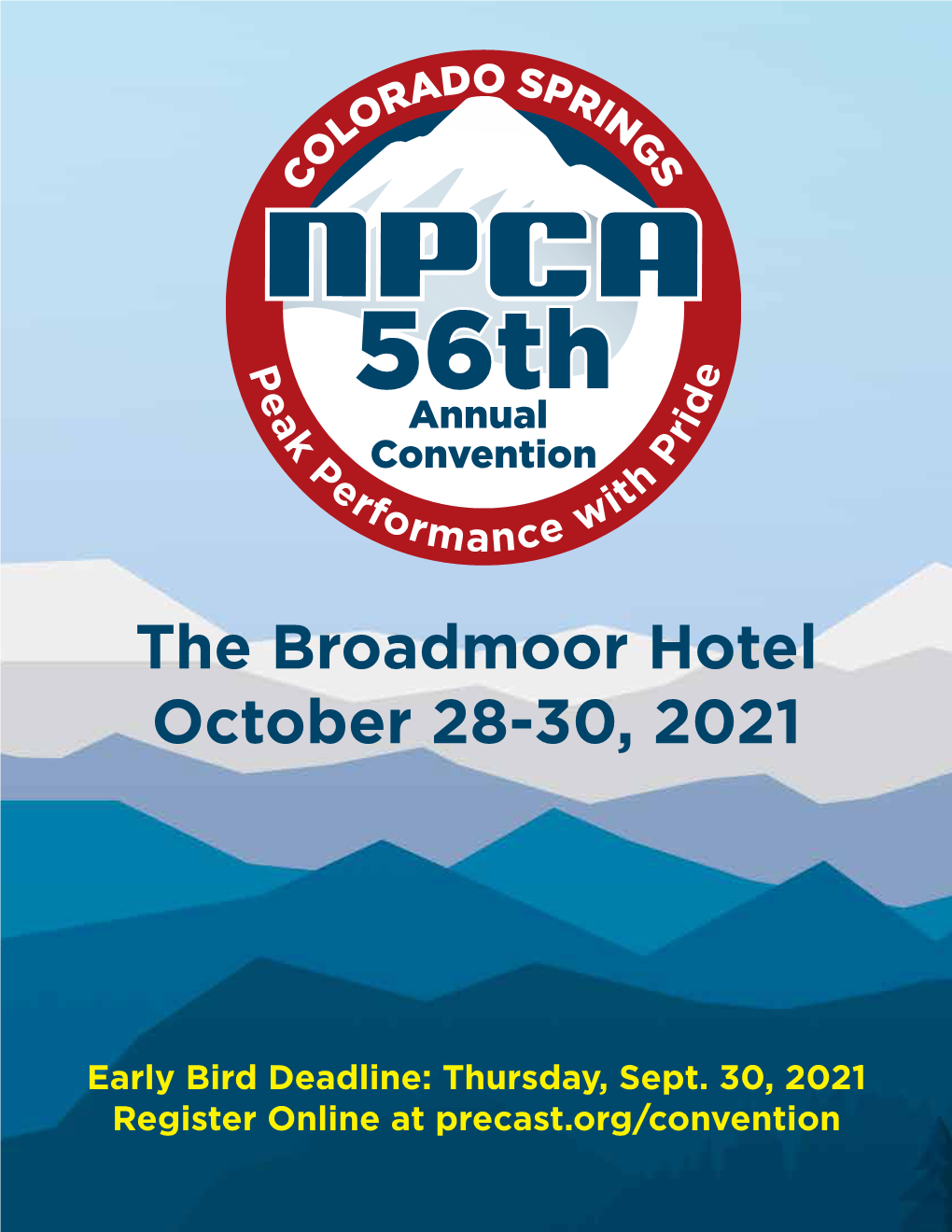 The Broadmoor Hotel October 28-30, 2021