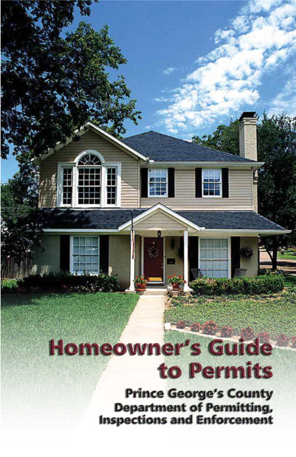 Homeowner's Guide to Permits (PDF)
