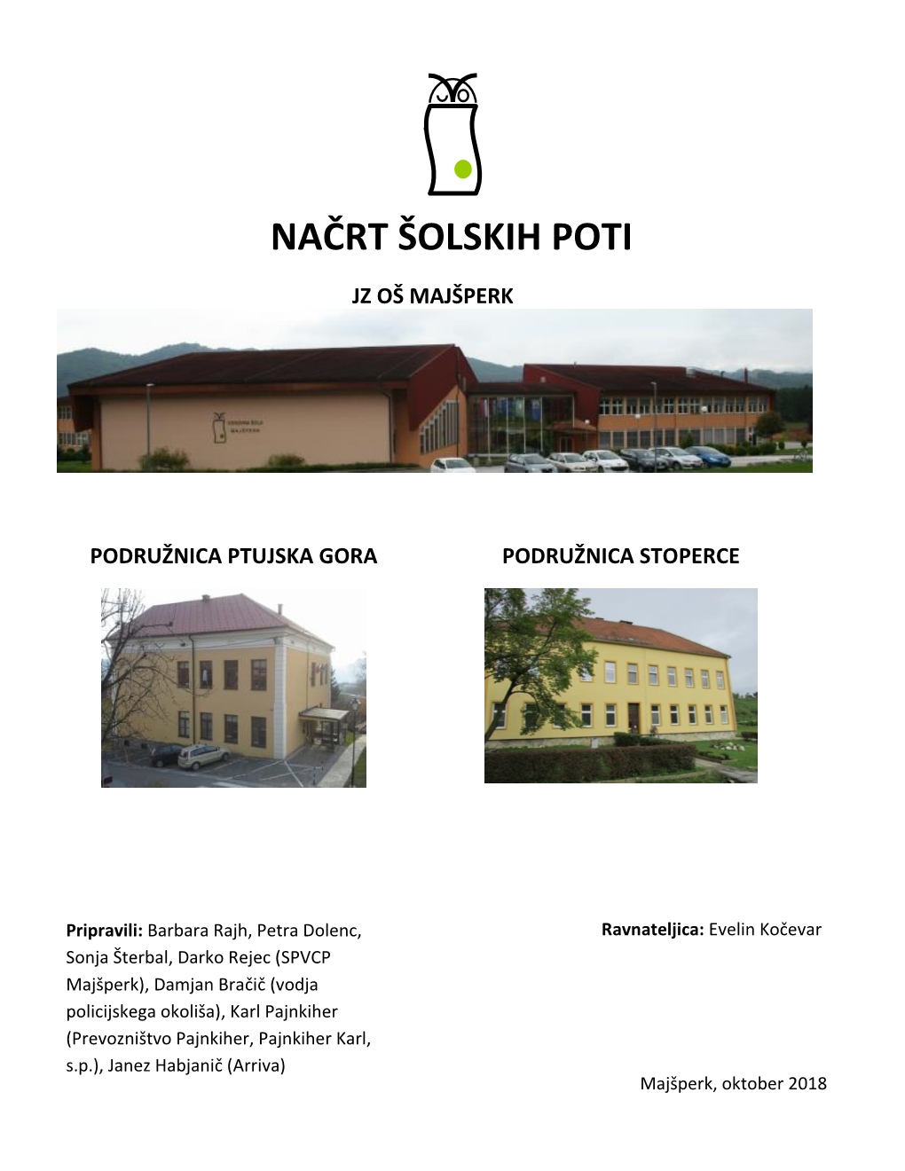 Načrt Šolskih Poti