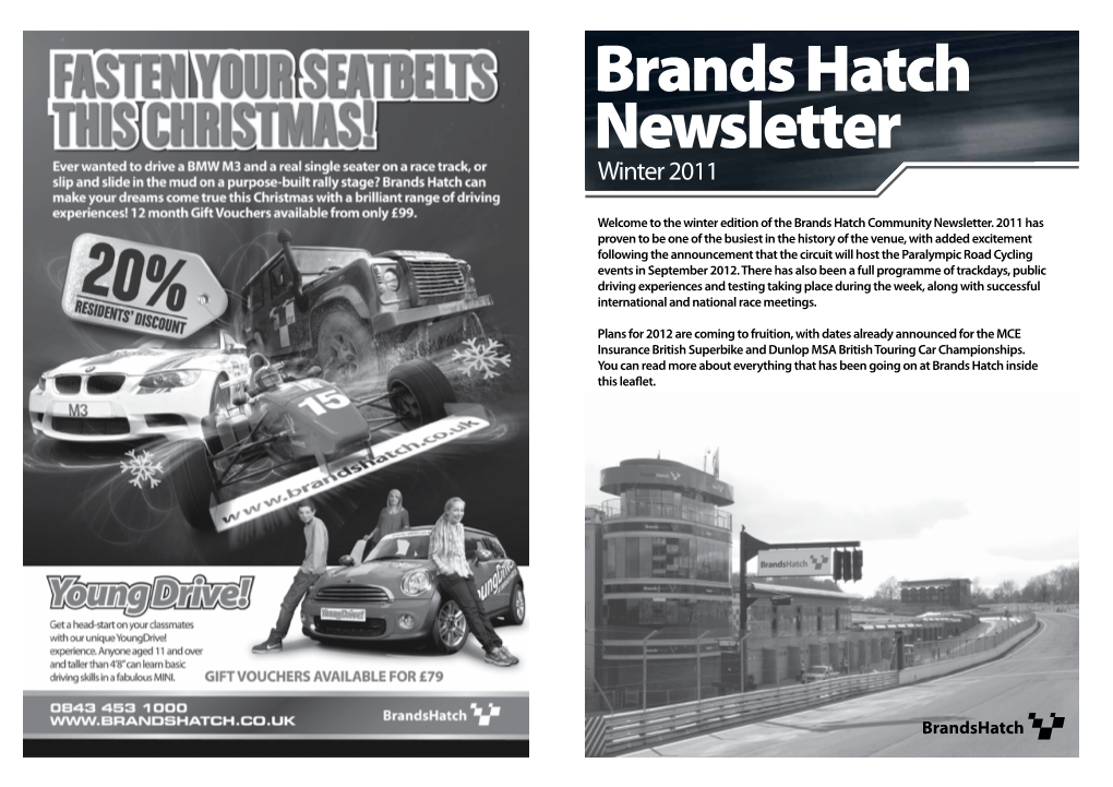 Brands Hatch Newsletter Winter 2011