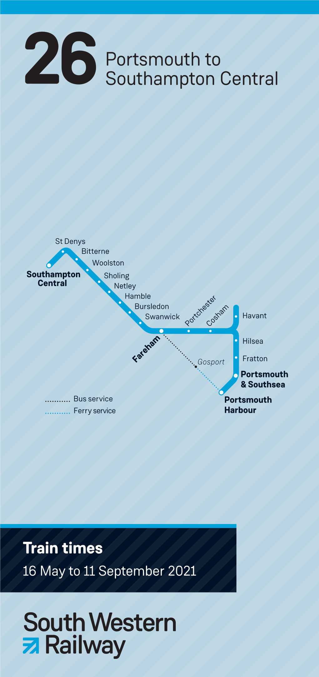 26Portsmouth to Southampton Central