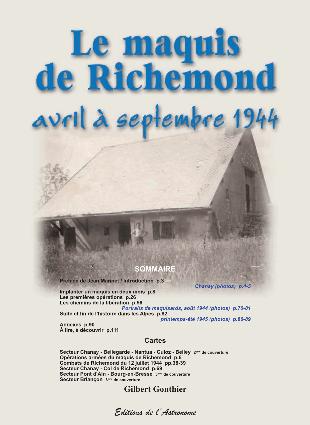 Téléchargez Un Extrait De Le Maquis De Richemond, Maquis De L'ain 1944