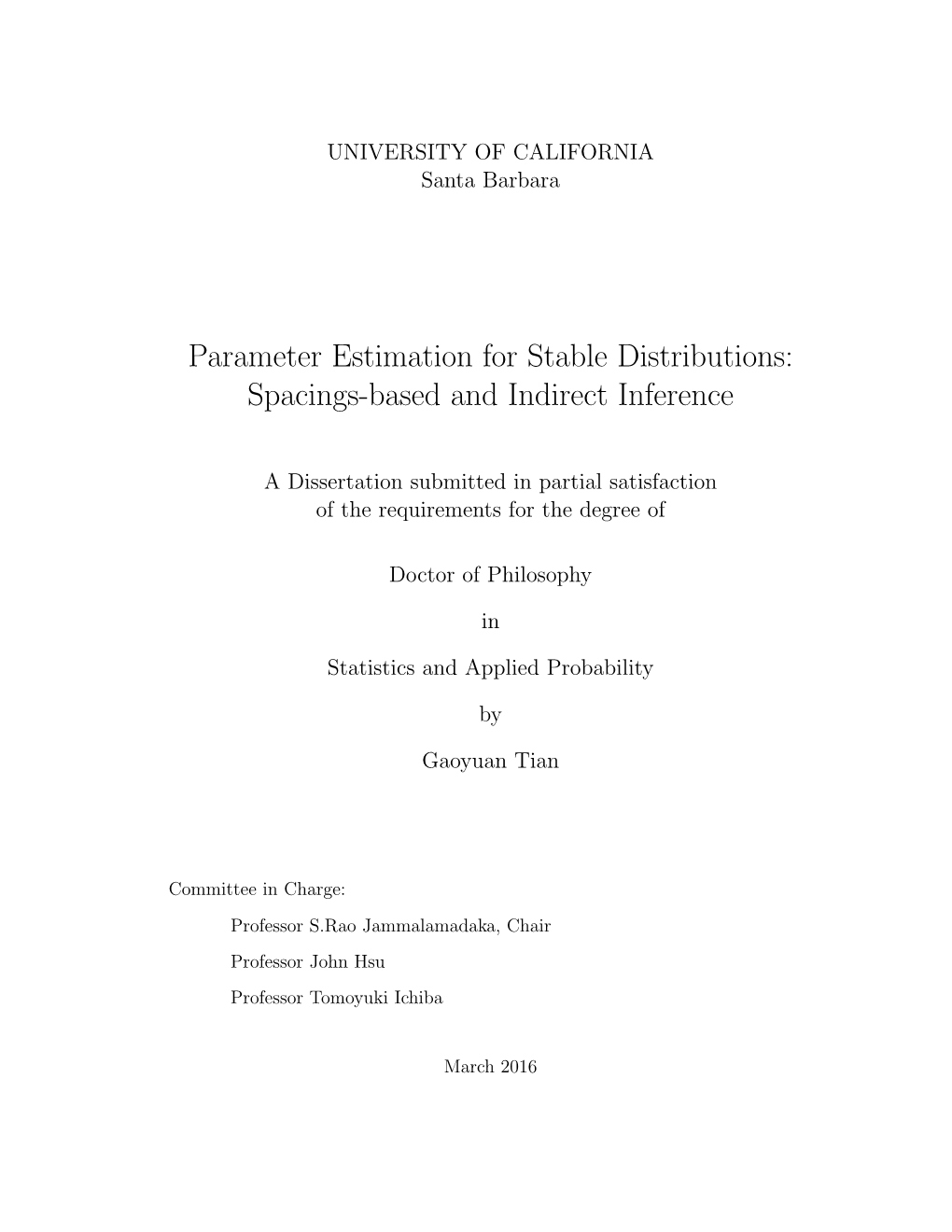 Parameter Estimation for Stable Distributions: Spacings-Based and Indirect Inference