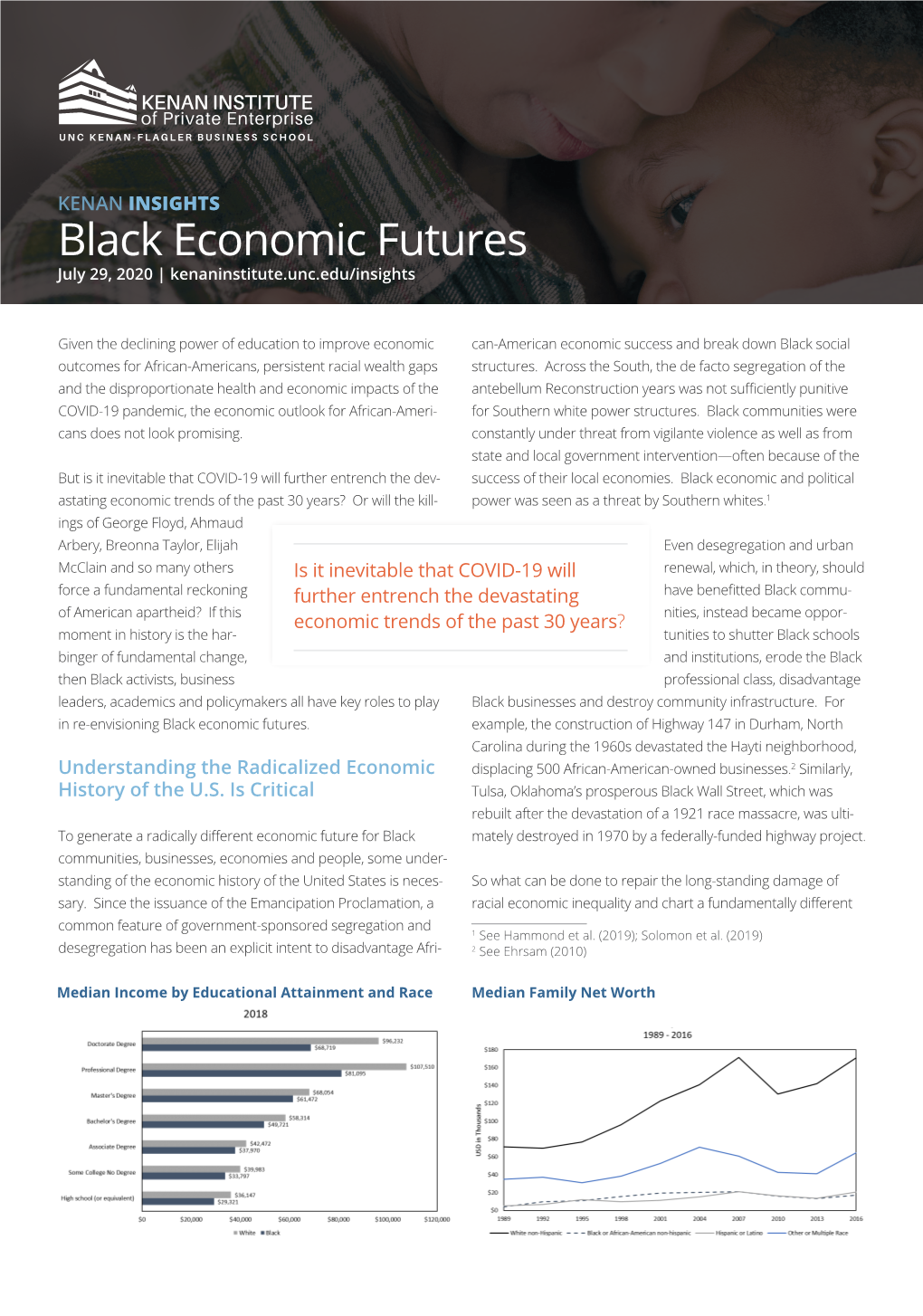Black Economic Futures July 29, 2020 | Kenaninstitute.Unc.Edu/Insights