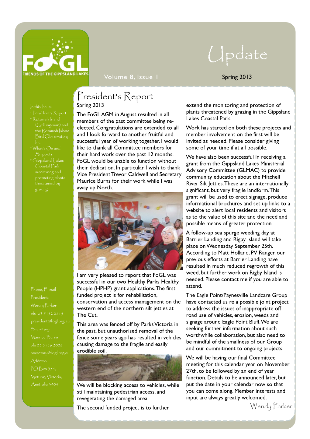 FOGL Newsletter13spr