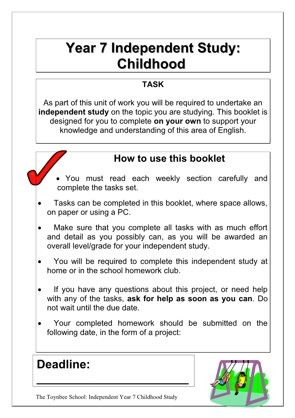 Book Talk Project Year 7 s1