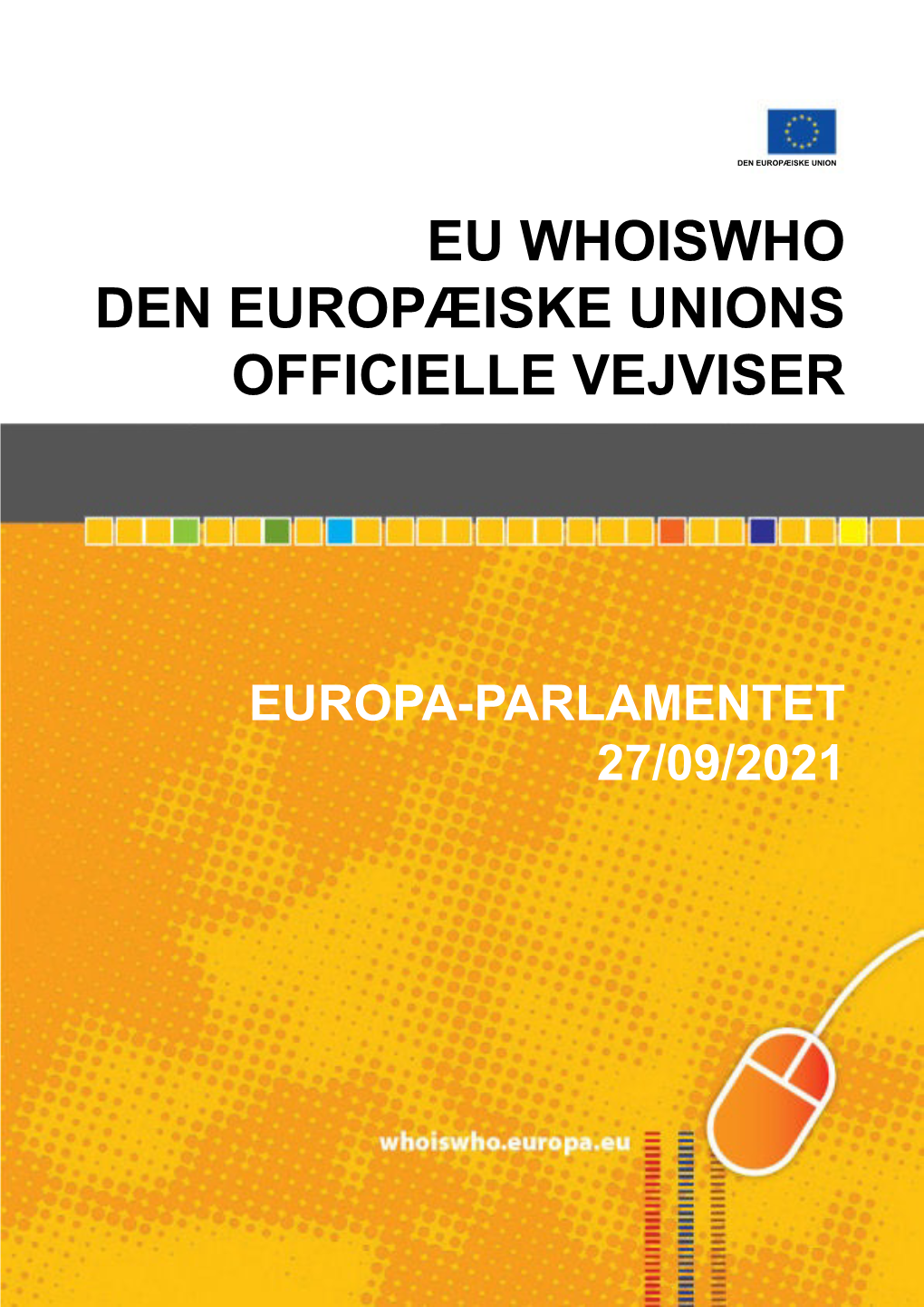 Eu Whoiswho Den Europæiske Unions Officielle Vejviser