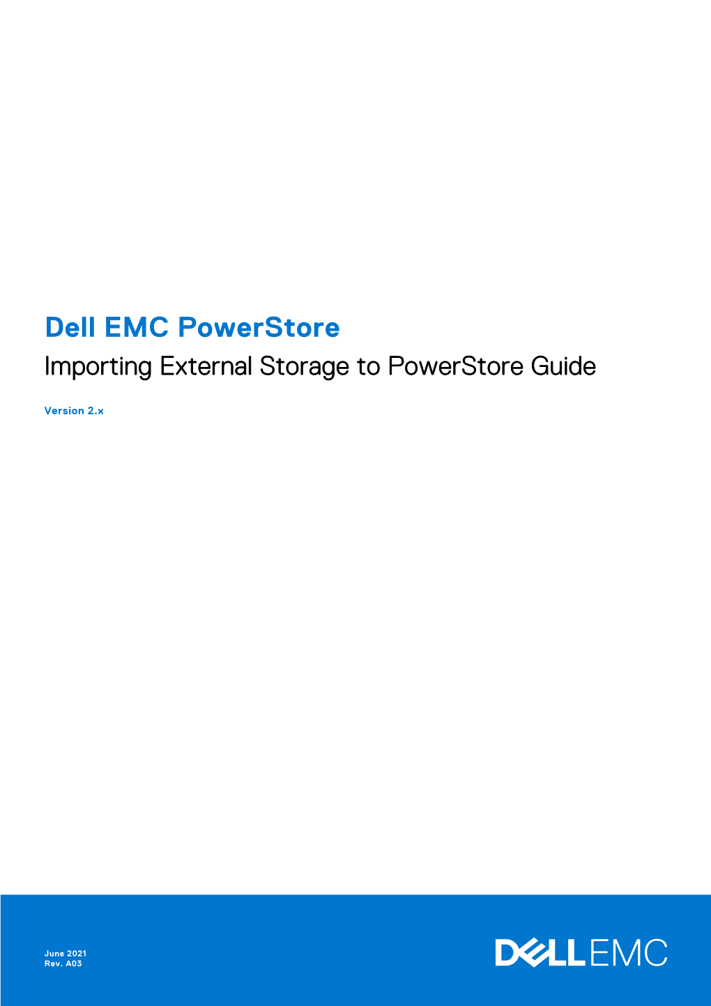 Importing External Storage to Powerstore Guide