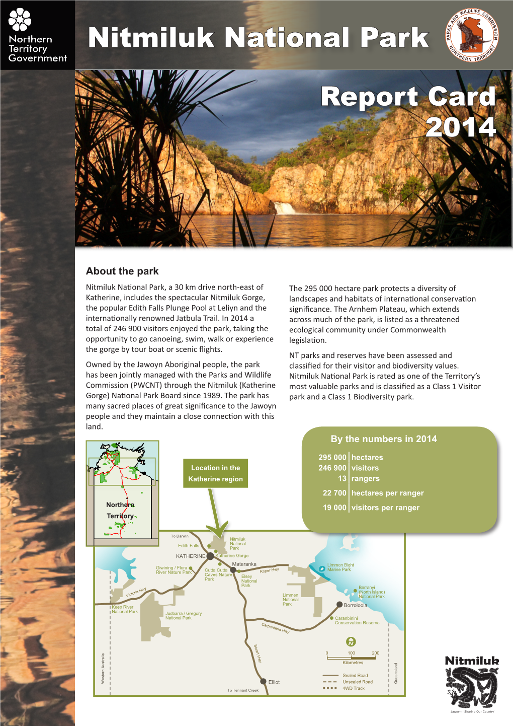 Nitmiluk National Park Report Card 2014