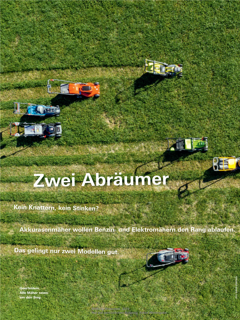 Zwei Abräumer Nur Stiftung Zur Persönlichen Warentest, 2019 Nutzung