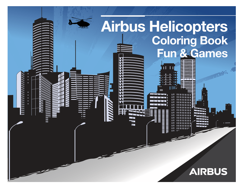 Airbus Helicopters Coloring Book Fun & Games