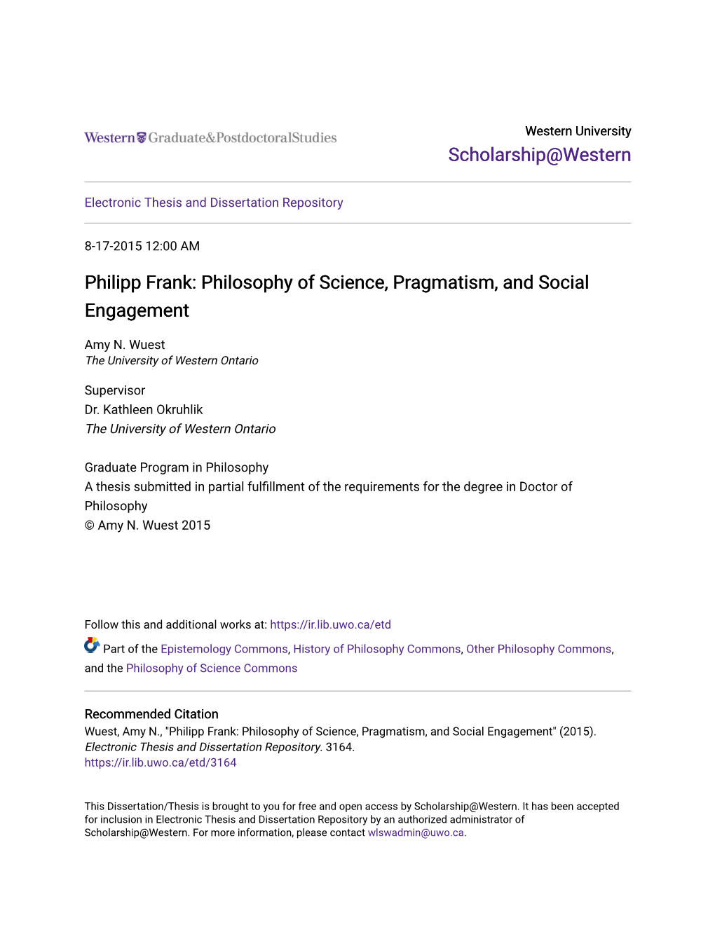 Philipp Frank: Philosophy of Science, Pragmatism, and Social Engagement