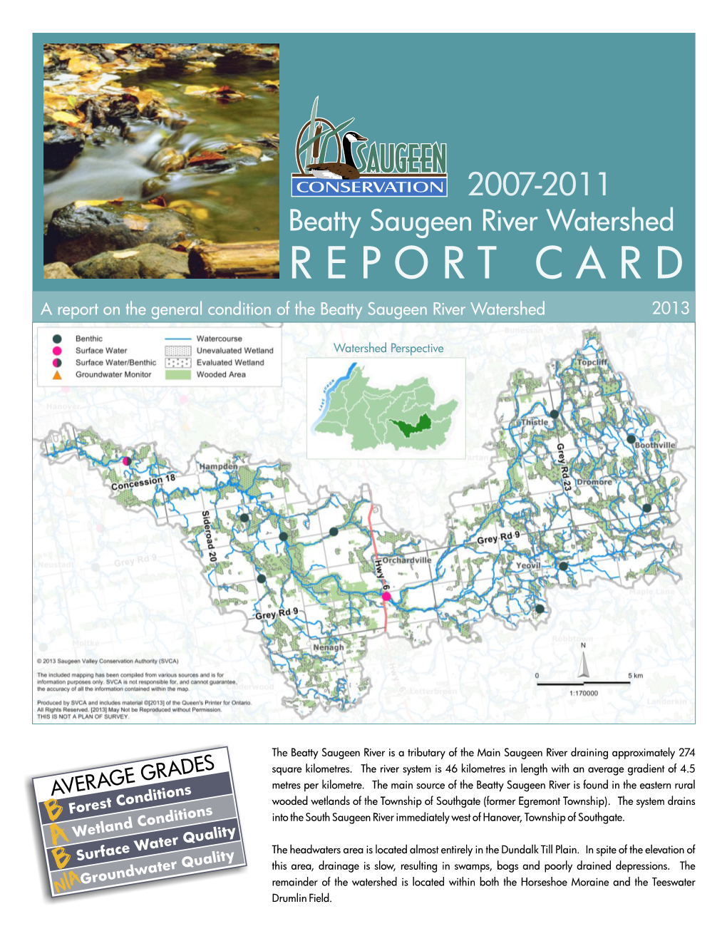 Beatty Saugeen River Subwatershed