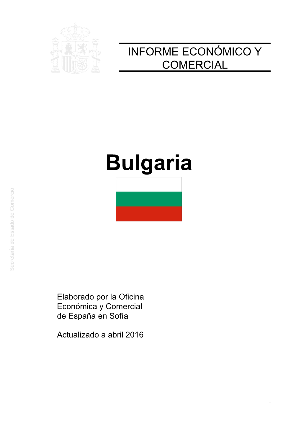 Informe Económico-Comercial