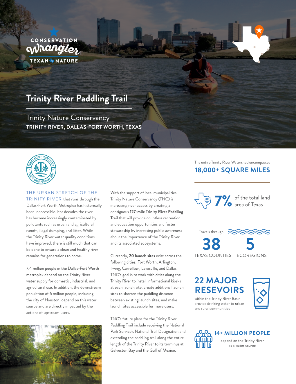 Trinity River Paddling Trail