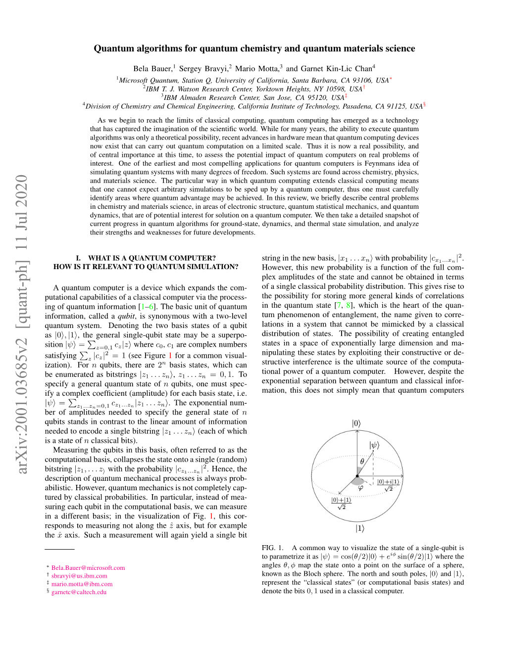 Arxiv:2001.03685V2 [Quant-Ph] 11 Jul 2020 Description of Quantum Mechanical Processes Is Always Prob- Abilistic