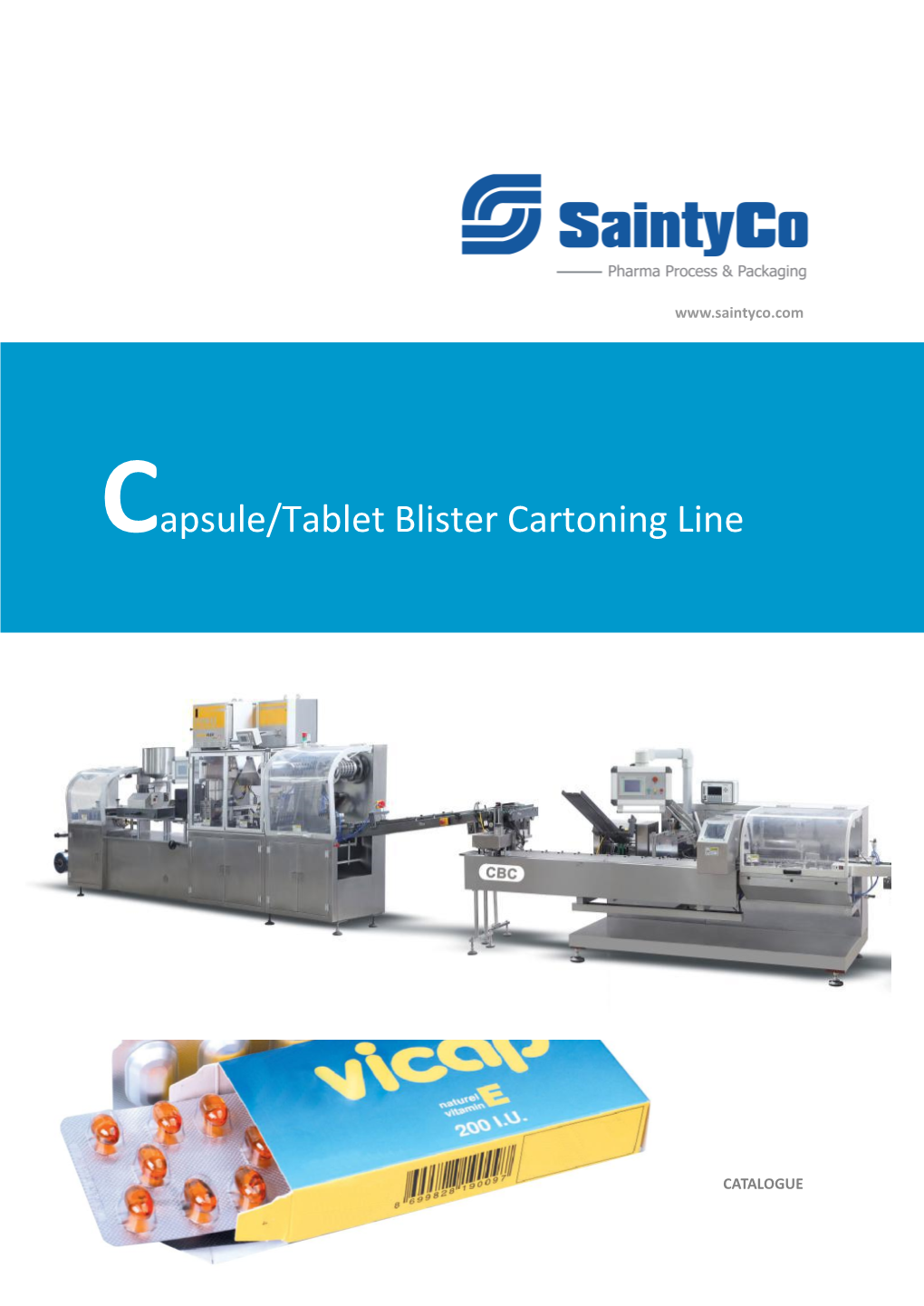 Capsule/Tablet Blister Cartoning Line