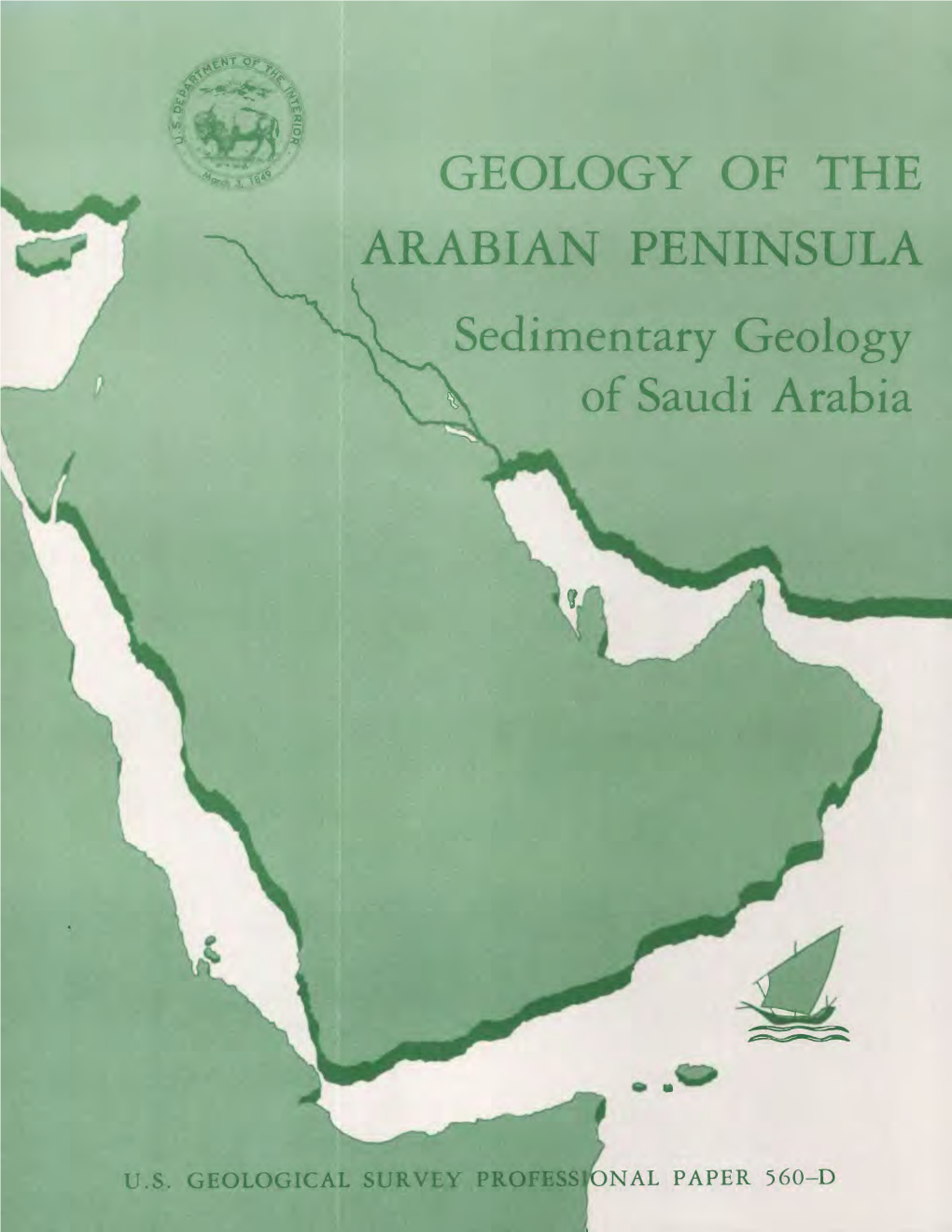 GEOLOGY of the ARABIAN PENINSULA Sedimentary Geology of Saudi Arabia