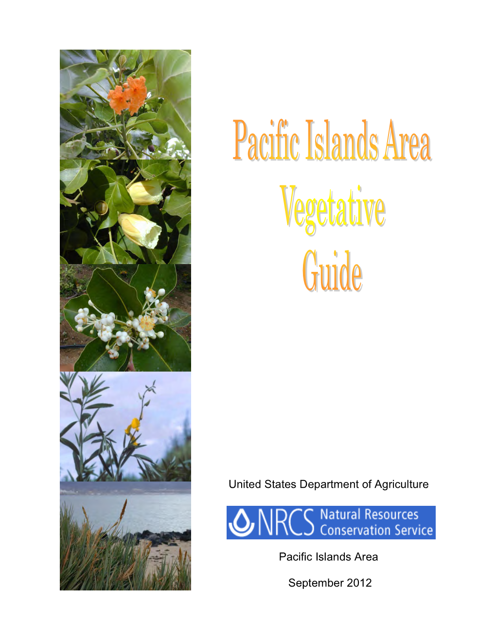 Pacific Islands Area Vegetative Guide