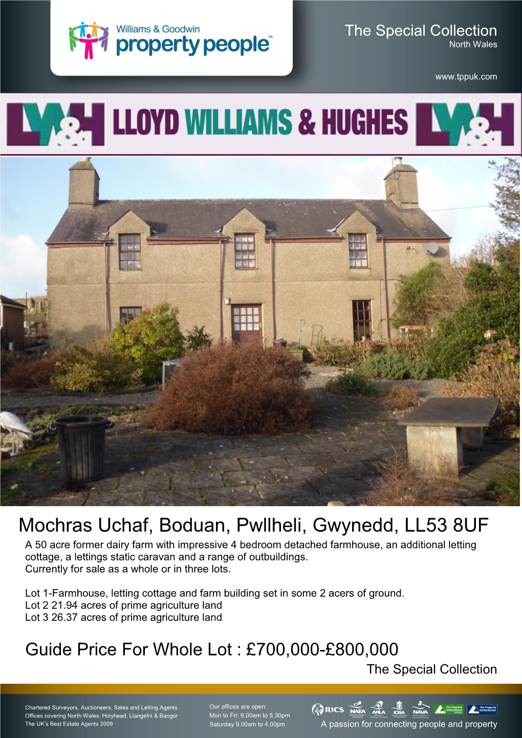 Mochras Uchaf, Boduan, Pwllheli, Gwynedd, LL53