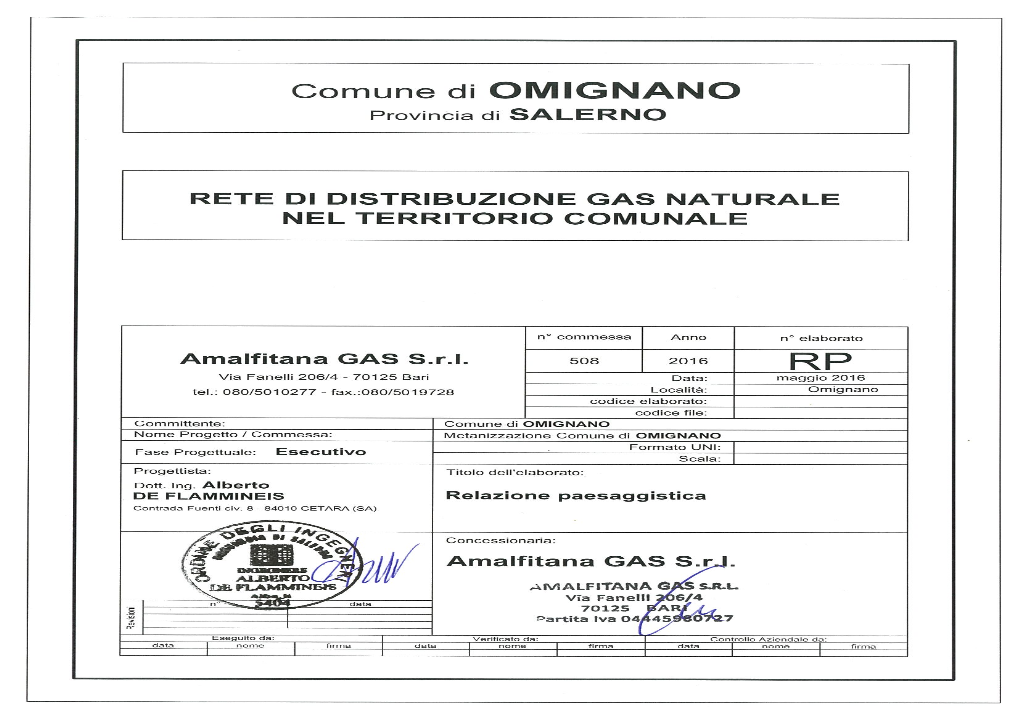 Comune Di Omignano (Sa)