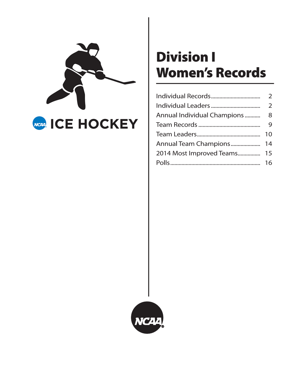 Division I Women's Records
