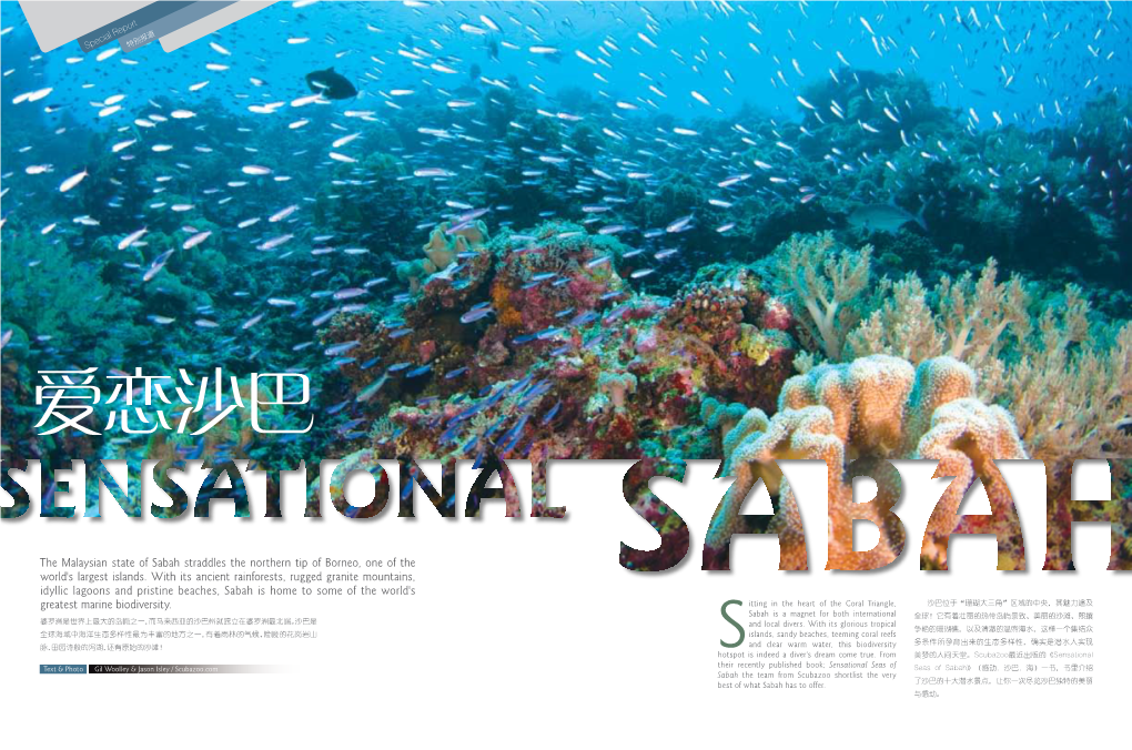 The Malaysian State of Sabah Straddles the Northern Tip of Borneo, One of the World's Largest Islands