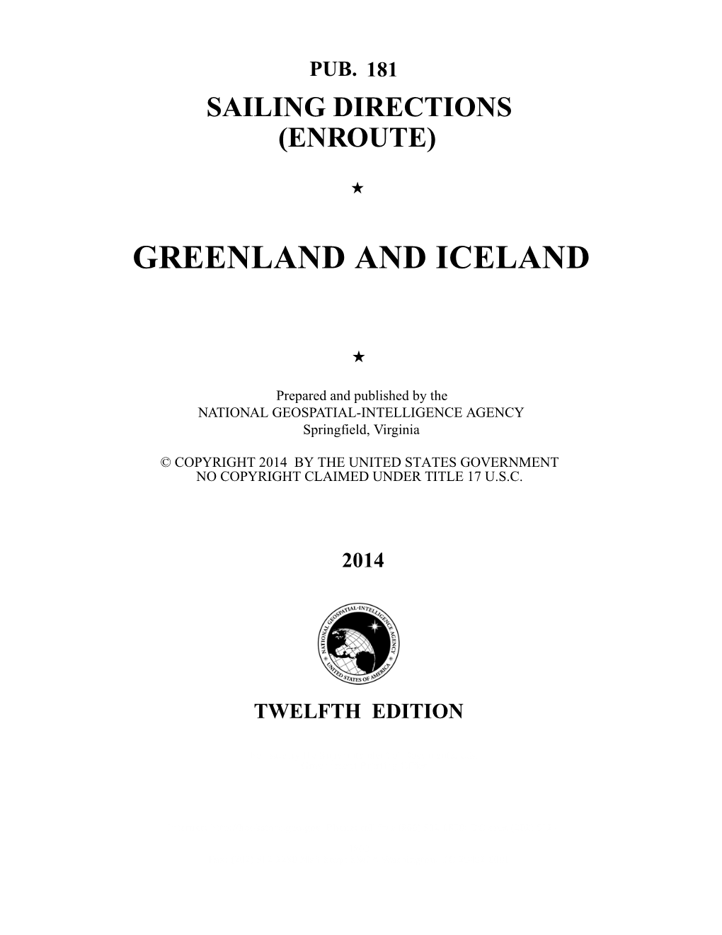 Greenland and Iceland