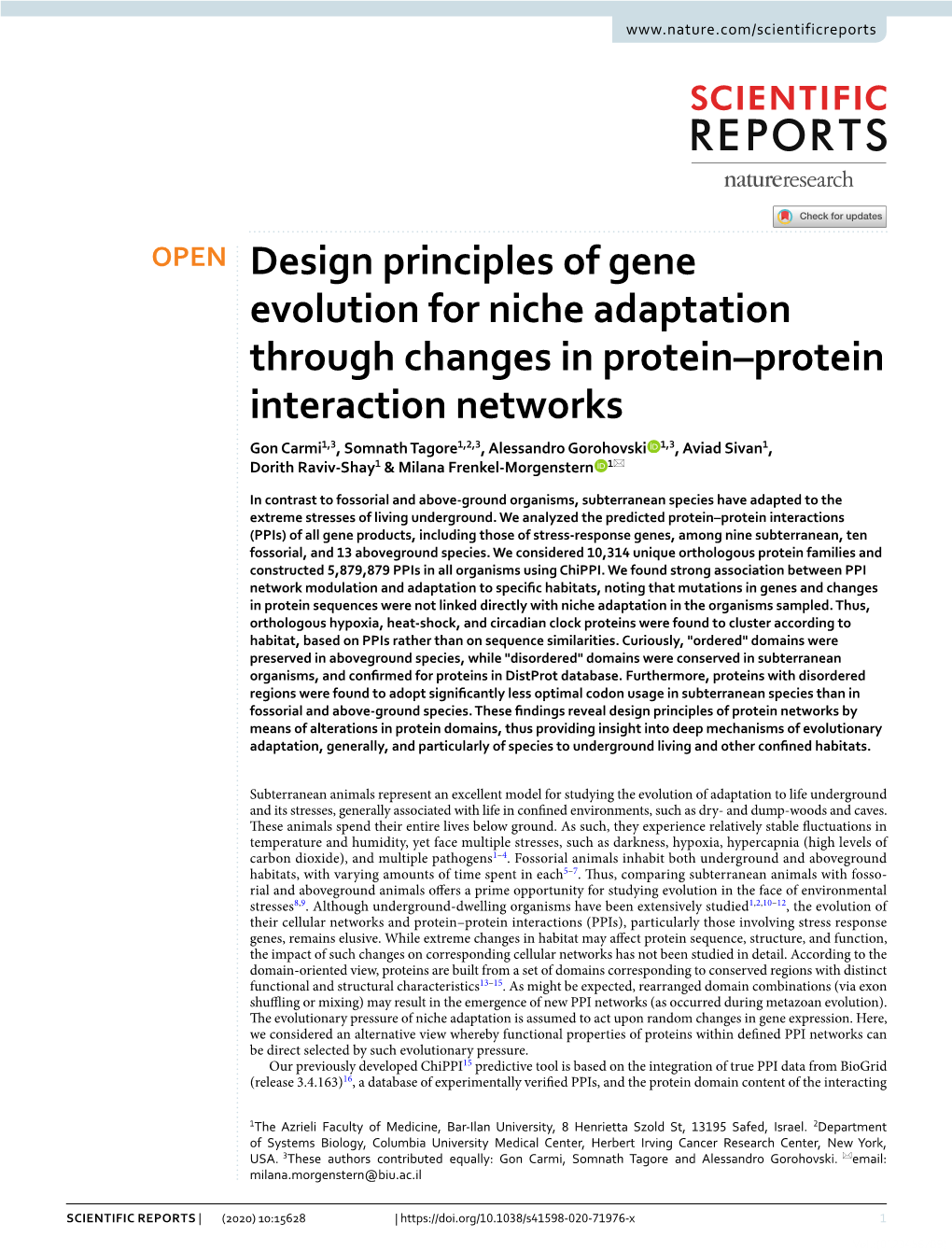 Design Principles of Gene Evolution for Niche Adaptation Through Changes