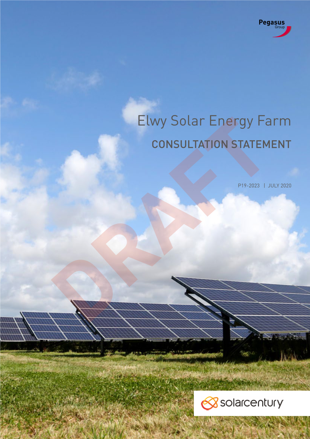 Elwy Solar Energy Farm CONSULTATION STATEMENT