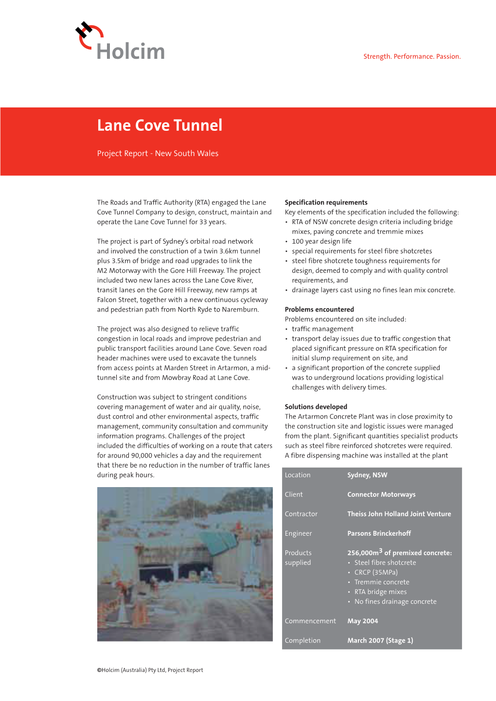 Lane Cove Tunnel