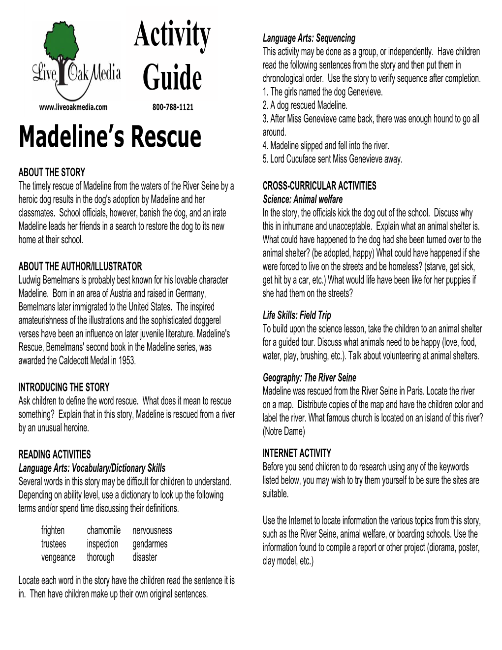 Madeline's Rescue