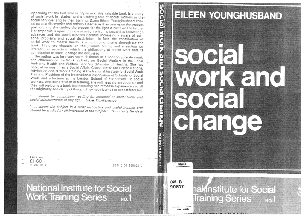 Social Work and Social Change