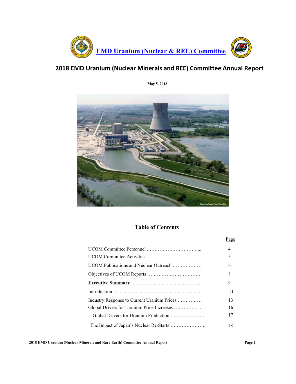 EMD Uranium (Nuclear & REE) Committee