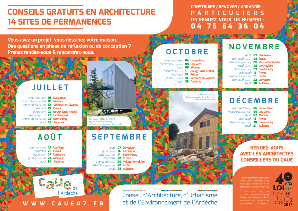 Conseils Gratuits En Architecture 14 Sites De Permanences