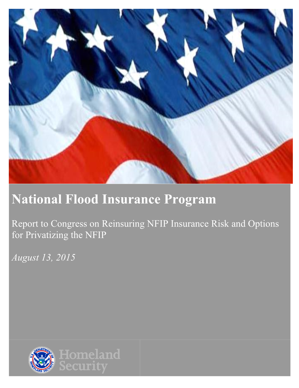 National Flood Insurance Program