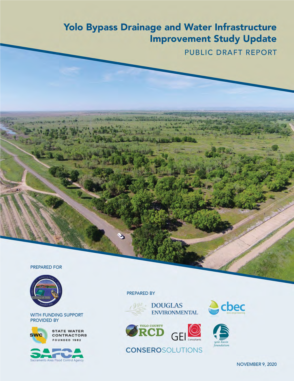 Yolo Bypass Drainage and Water Infrastructure Improvement Study Update Public Draft Report