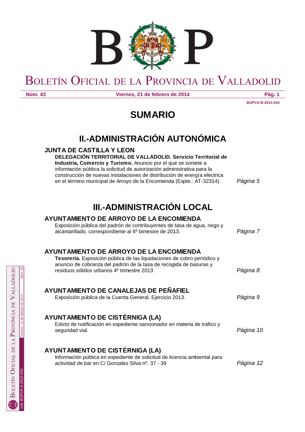 AYUNTAMIENTO DE VILLABRÁGIMA Aprobación Definitiva De La Modificación De La Ordenanza Fiscal Reguladora De La Tasa Por Suministro De Agua Página 28