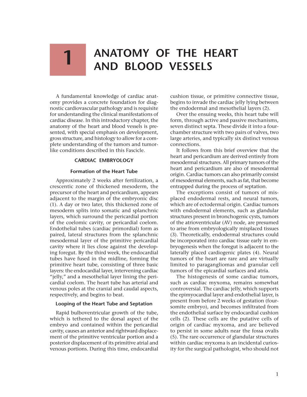 Anatomy of the Heart and Blood Vessels Is Pre- Seven Distinct Septa