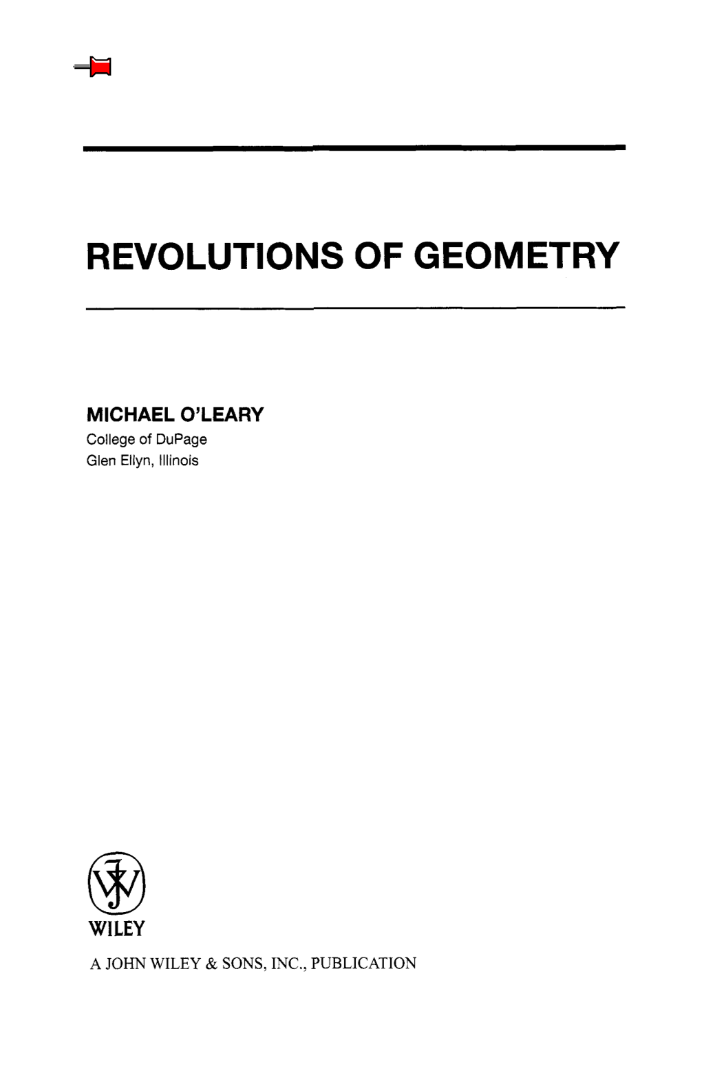 Revolutions of Geometry