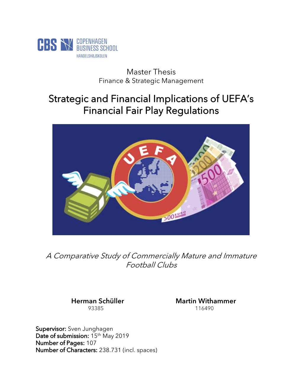 Strategic and Financial Implications of UEFA's Financial Fair Play