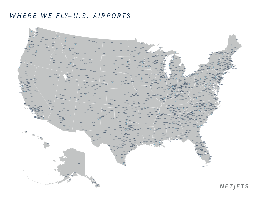 Where We Fly–U.S. Airports