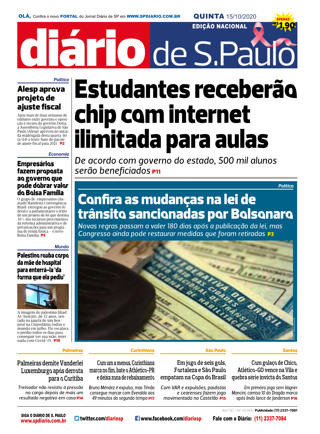 Estudantes Receberão Chip Com Internet Ilimitada Para Aulas De Acordo Com Governo Do Estado, 500 Mil Alunos Serão Beneficiados