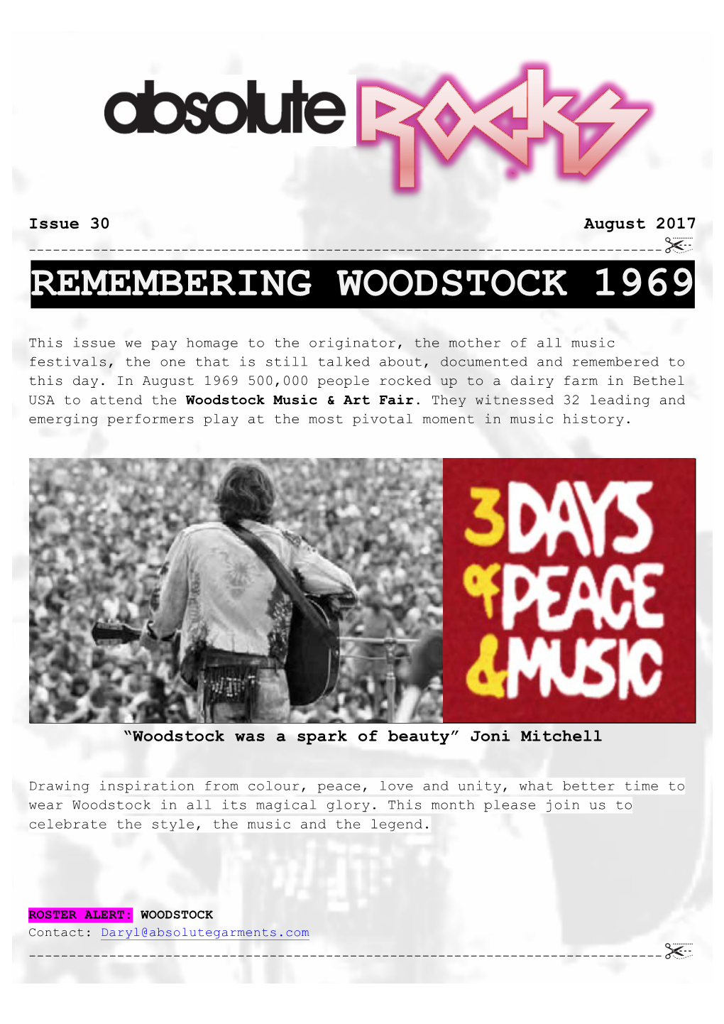 Remembering Woodstock 1969