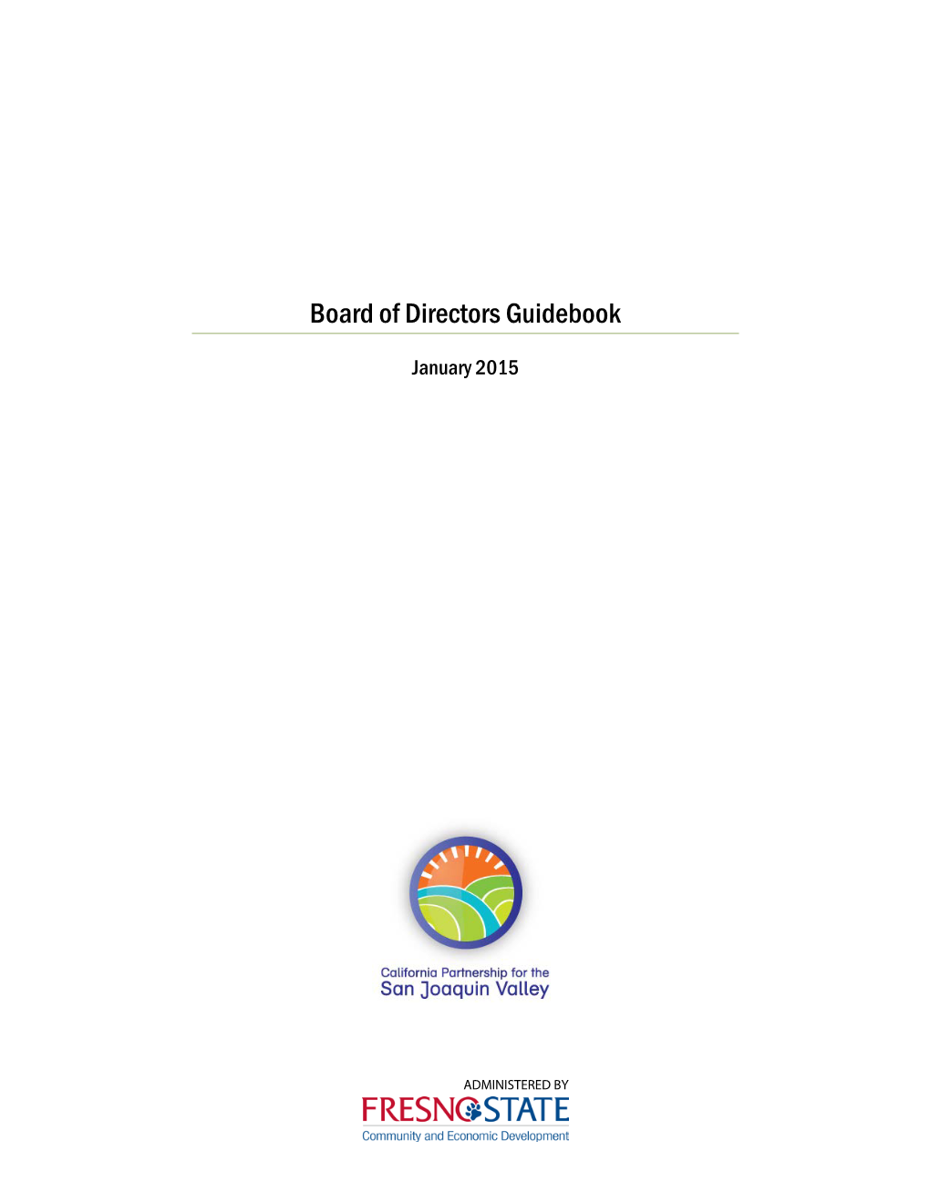 Board of Directors Guidebook